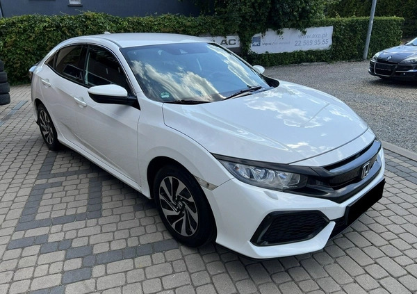 Honda Civic cena 57900 przebieg: 124000, rok produkcji 2017 z Knurów małe 301